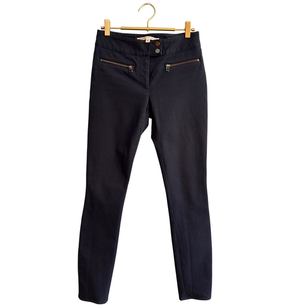 Veronica Beard Navy Blue Cigarette Pants Trousers Size 0